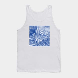 Succulent, blue, tan, navy, tropical, tropic, summer, beach, cactus, cacti, exotic, Tank Top